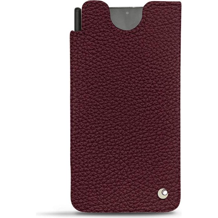Noreve Lederschutzhülle (Samsung Galaxy S21 Ultra), Smartphone Hülle, Violett