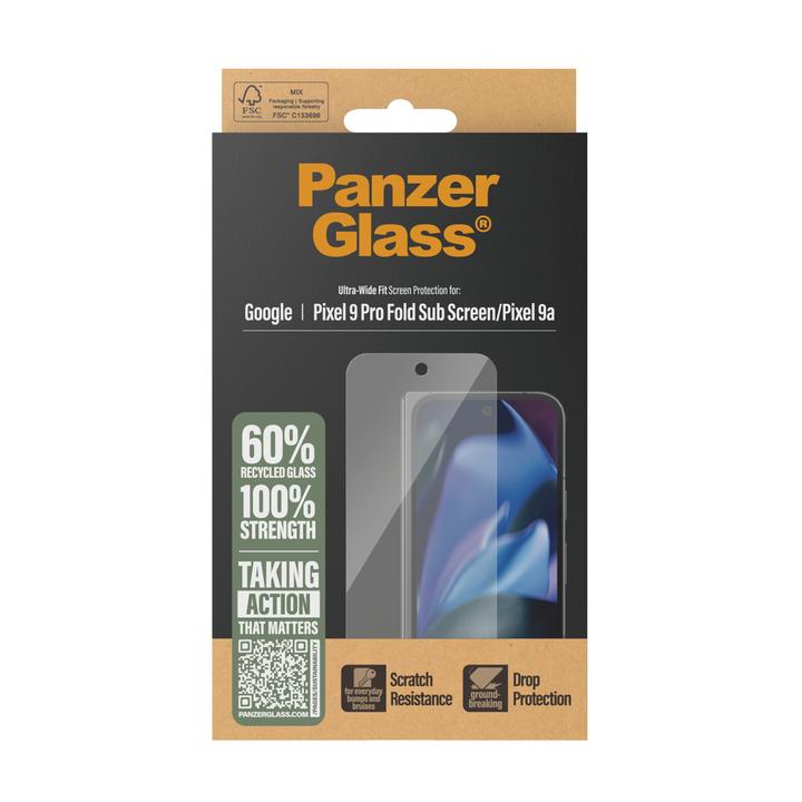 Actual product image PanzerGlass ® Screen Protector Sub Screen Google Pixel 9 Pro Fold | Pixel 9a | Ultra-Wide Fit (1 pcs., Google Pixel 9 Pro Fold)