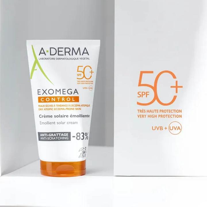 Actual product image A-Derma Protective Cream for Face and Body SPF 50+ (Suntan cream, SPF 50+, 150 ml)