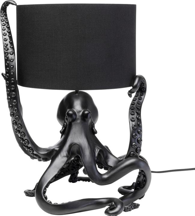 Actual product image Kare Design Octopus table lamp black 47cm (E27)