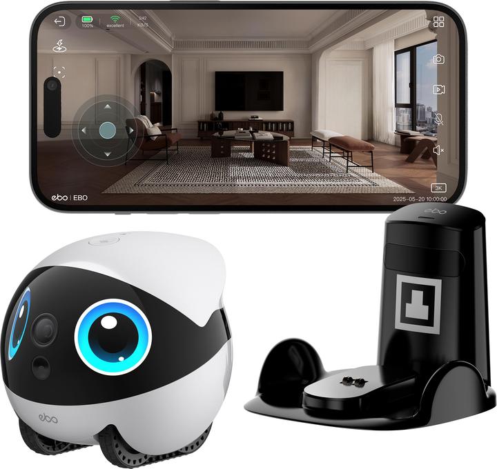 NoName EBO Air2 Plus Companion Robot - White