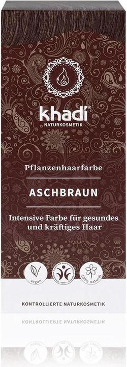 Produktbild Khadi Aschbraun - mattes, mittleres Braun ohne Rotanteile (Ash Brown)
