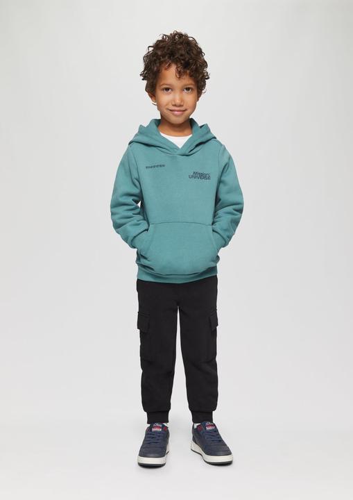 Actual product image S.Oliver Sweatshirt Wärmender Hoodie mit Glow-in-the-Dark-Effekt (116, 122)