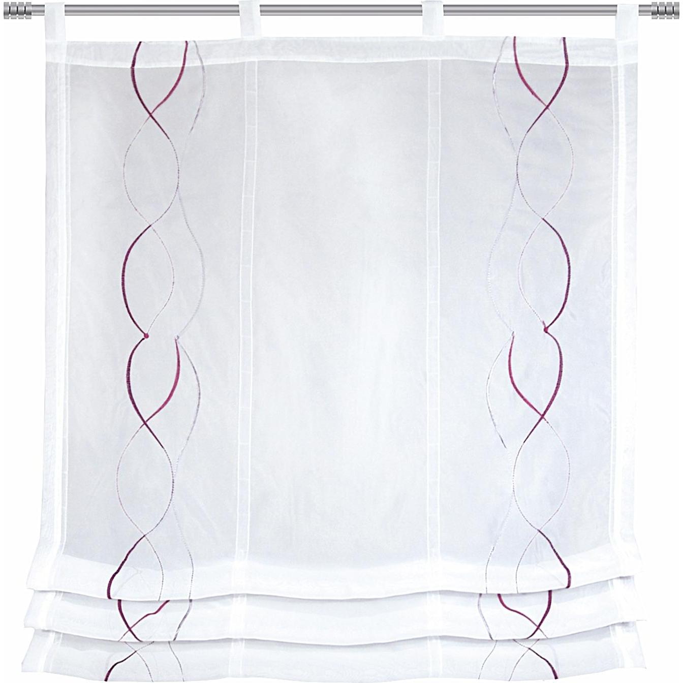 Sehlbach, Tenda a rullo, Raffrollo Voile Linien (120 x 80 cm)