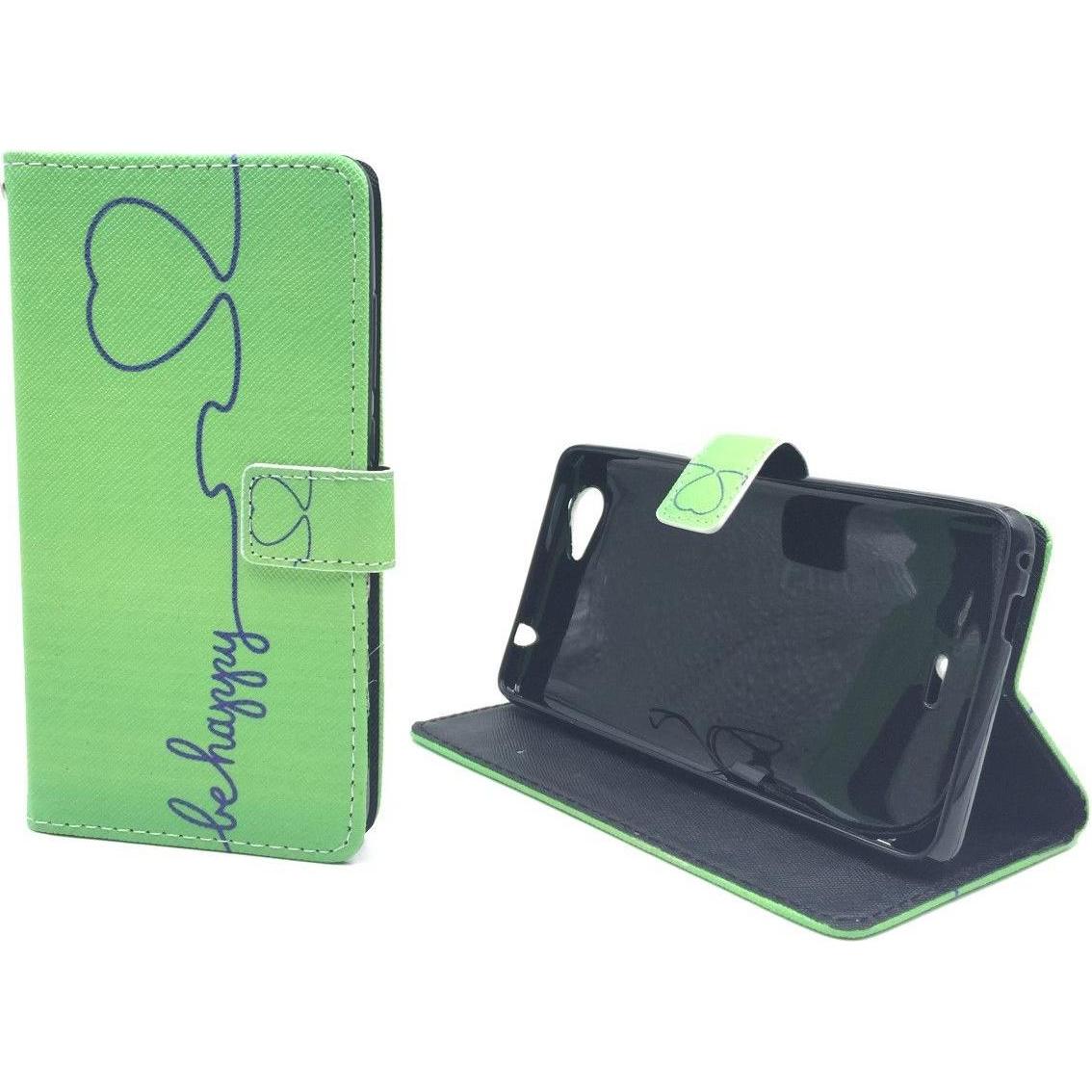 König Design Schutz Handy Hülle für Wiko Pulp Fab Case Cover Tasche Wallet Etui Handyhülle (Wiko Pulp Fab), Smartphone H...