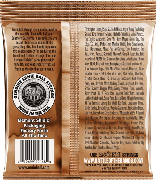 Produktbild Ernie Ball Earthwood Light Phosphor Bronze (.011-.052) (6 x, Gitarre, 0.52")