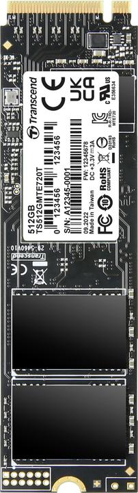 Actual product image Transcend 512 GB Internal PCIe SSD TS512GMTE720T-VS1 (512 GB, M.2 2280)