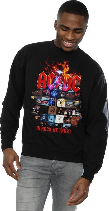 Immagine prodotto AC/DC Felpa in cotone con copertina dell'album In Rock We Trust (XL)