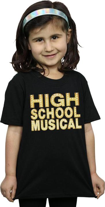 Produktbild Disney High School Musical The Musical Lights Logo TShirt Mädchen (104)