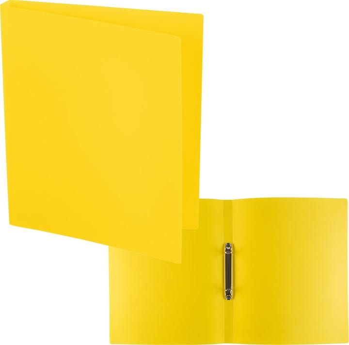 Actual product image Idena Ring binder A4 PP yellow 20mm 2 rings (A4, 20 mm, 1 pcs.)