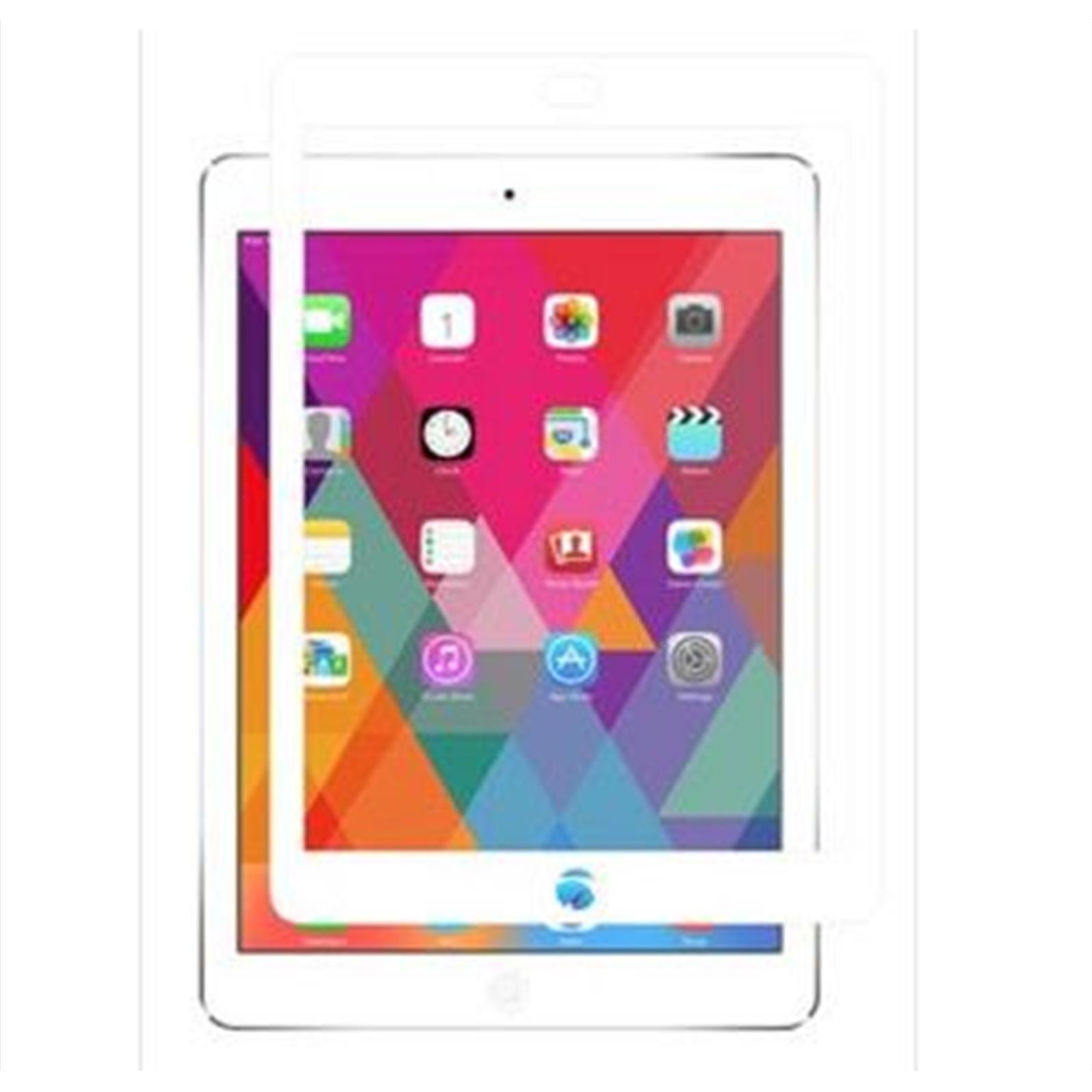 Moshi iVisor XT Bildschirmschutz für iPad Air 1/2/ iPad 9.7"/ iPad Pro 9.7" Weiss (1 Stück, iPad Air 2013 (1. Gen), iPad...
