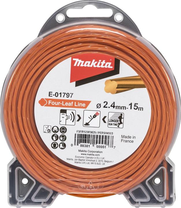 Produktbild Makita Four Leaf (Rasenmäher, Trimmerfaden + Fadenspule)