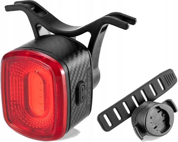 Rockbros Q2S LED rear bicycle light with Smart Stop System (30 lm)