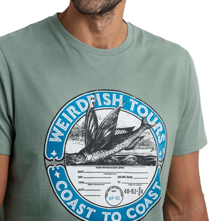 Actual product image Weird Fish Mens Coasting Graphic T-Shirt (L)