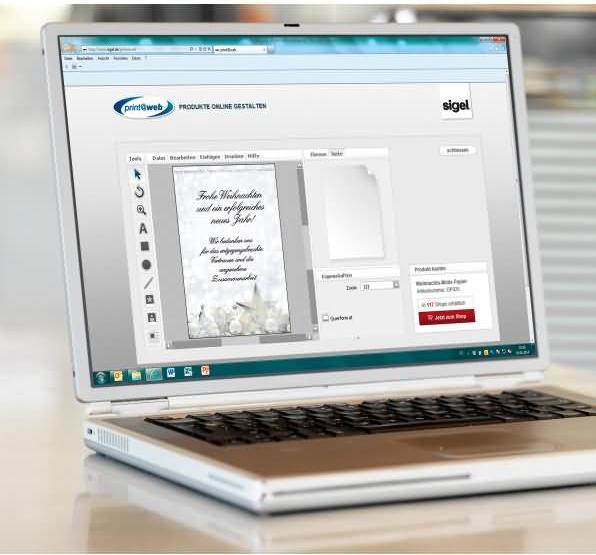 Image du produit Sigel Étoiles blanches (A4, 90 g/m²)