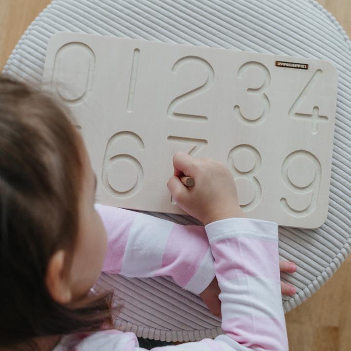 Actual product image Intellectiki Number Writing Board