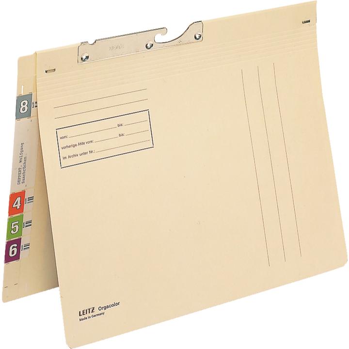 Actual product image Leitz Pendulum stapler Orgacolor, A4, official stapling, chamois (A4, 50x)