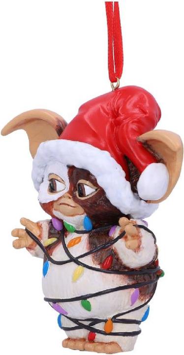 Actual product image Nemesis Now Gremlins Gizmo in Fairy Lights Hanging Ornament (6-part)