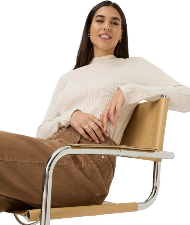 Produktbild BRAX Style.Lynn Merino Viscose Rib Pullover voor dames, 60 canvas, 44 (44)