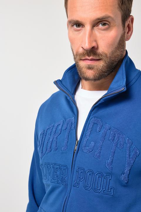 Produktbild JP1880 Sweatjacke, Stehkragen, Badges (L)