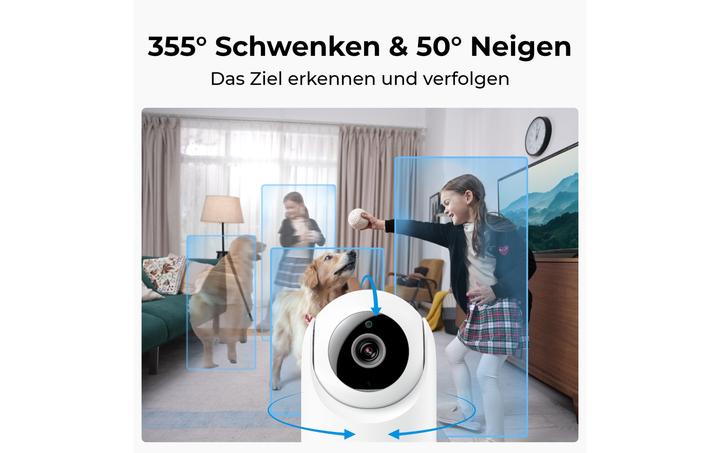 Actual product image Reolink E331 2K+/5MP PT-Indoor Wifi Kamera (2592 x 1920 pixels)