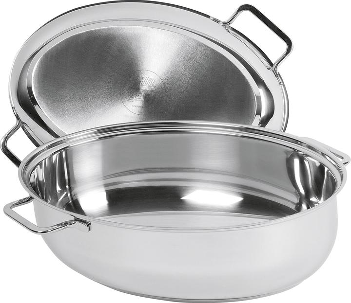 Immagine prodotto Silit Multi-roaster w.D.38x26cm in acciaio inossidabile (Pirofila + casseruola, Acciaio inossidabile)