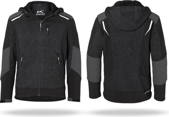 Produktbild Kübler Strickjacke mit Teddyfutter (M)