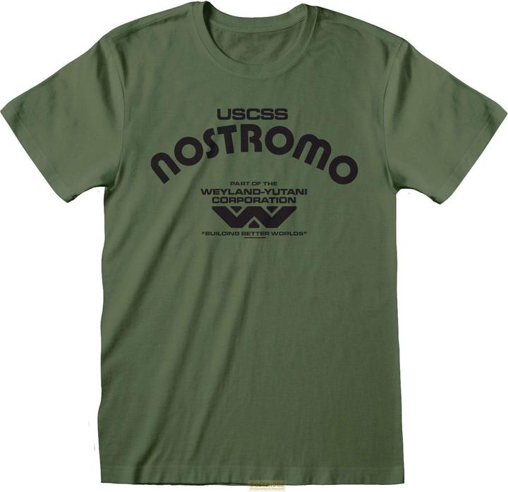 Actual product image Heroes Inc Alien T-Shirt Retro Nostromo Grösse M (M)