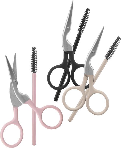 dm ebelin Eyebrow scissors with brush