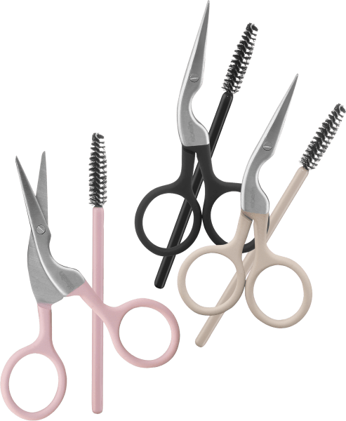 Image du produit dm ebelin Ciseaux à sourcils avec brosse