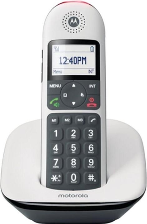 Motorola CD5001 White - Grosse Tasten - Hörgerätekompatibel
