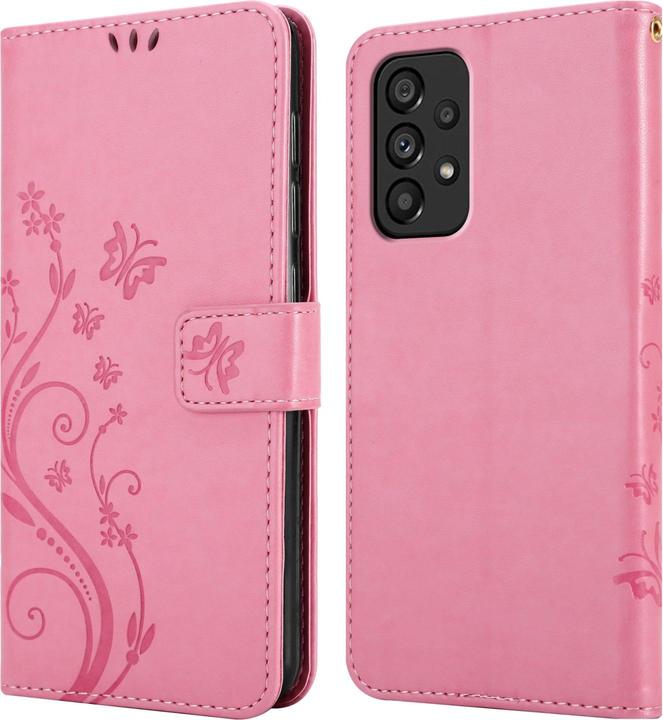 Produktbild Cadorabo Flower Book Hülle für Samsung Galaxy A53 5G (Samsung Galaxy A53 5G)