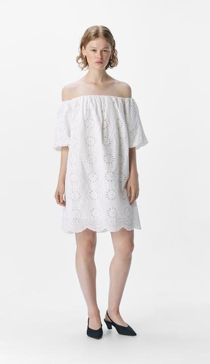 Produktbild Object Broderie Anglaise Midikleid (40)