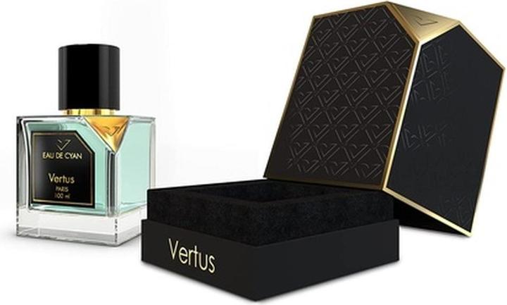 Vertus Paris Eau de Cyan Unisex Eau de Parfum (EDP) 100/3.4oz (Eau de Parfum, 100 ml)