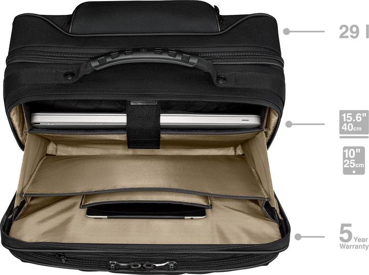 Productafbeelding Wenger Legacy Black Series 15.6" Trolley-Laptop-Tasche mit Tablet-Fach - schwarz (15.60")