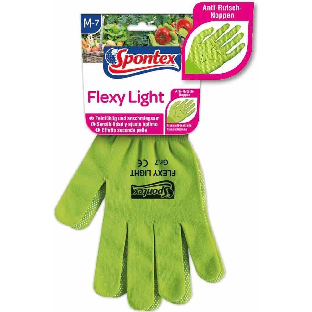 Spontex, Schutzhandschuhe, Gartenhandschuhe, Farbe: sortiert, Grösse: 6, waschbar bis 40 °C (6)