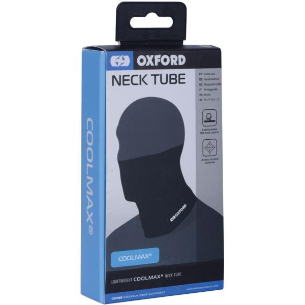 Oxford Neck Tube Coolmax Blk (CA110)