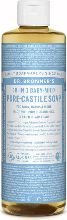 Produktbild Dr. Bronner's 18-in-1 Baby Mild (Flüssigseife, 475 ml)
