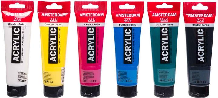 Amsterdam Standard Series acrylverf educatie set | 6 x 120 ml (120 ml)