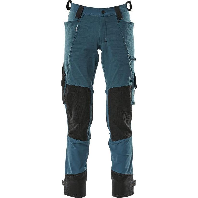 Mascot, Arbeitshose, Bundhose "Advanced" m. Dyneema dunkelpetroleum, Gr.52 (52)