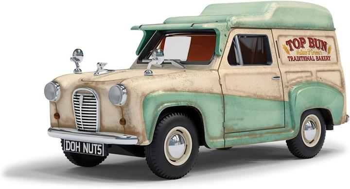 Produktbild Corgi Wallace & Gromit Austin A35 Van Collection - Cheese Please! Top Bun Spick & Spanmobile