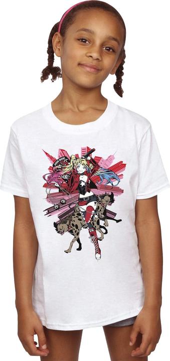 Produktbild Harley Quinn Hyenas TShirt Mädchen (116)