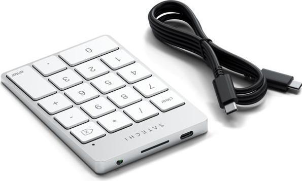 Actual product image Satechi Slim Alu Keypad - Elegante BT Zahlentastatur mit (Numeric keypad, Wireless)