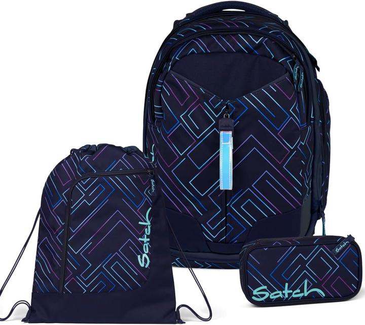 Image du produit Satch 3-teiliges Schulranzen-Set Match inkl. Schlamperbox und Sportbeutel (35 l)