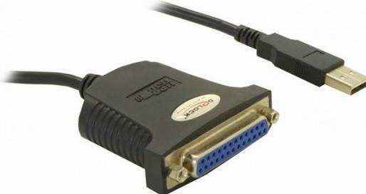 Produktbild Delock USB - Paralell Adapter (0.80 m, Parallel (Drucker))