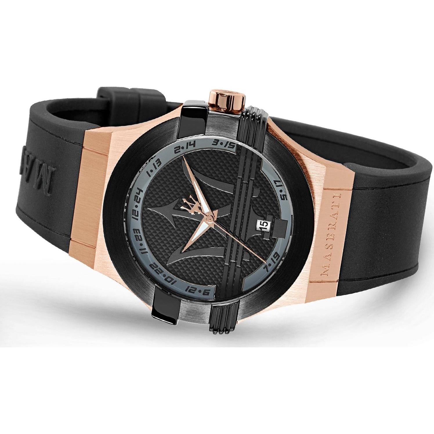 Thumbnail - Maserati, Armbanduhr, Potenza, Gold, (Analoguhr, 42 mm)