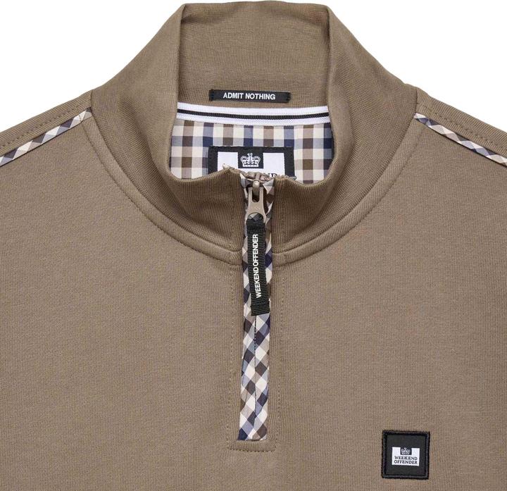 Produktbild Weekend Offender Matisa Sweatshirt mit kurzem Reissverschluss (L)