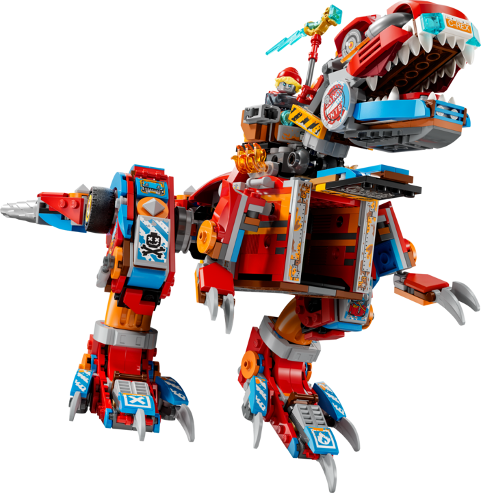 Produktbild LEGO Coopers Dino-Mech C-Rex (71484, LEGO Dreamzzz)