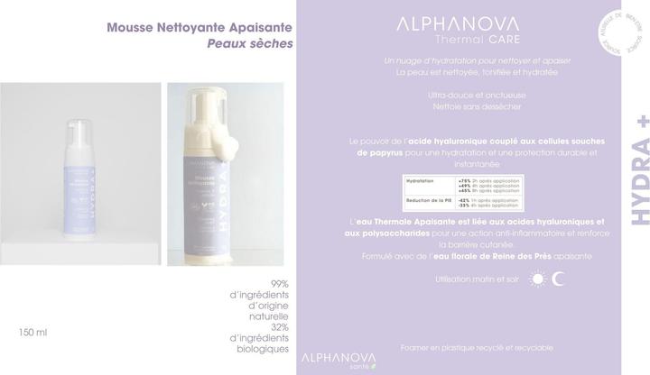 Actual product image Alphanova Thermal Care Cleansing Foam Soothing Foam (Cleansing Foam, 150 ml)