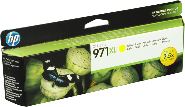 Actual product image HP 971xl (Y)